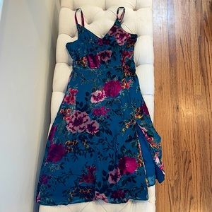 Anthropologie floral dress. XXS Petite
